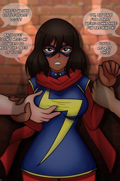 Ms Marvel’s Defeat Comic Porn page 1
