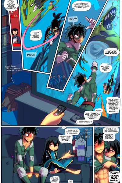 My Hero Academia – Teamwork Comic Porn page 1
