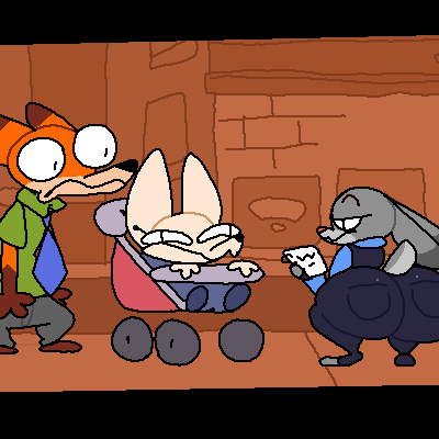 Nick X Judy Comic Porn page 1