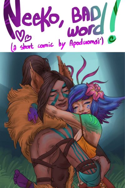Nidalee & Neeko – Neeko, Bad Word! Comic Porn page 1