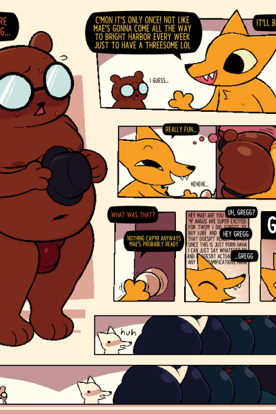 Night In The Woods Comic - Porn Comics page 1