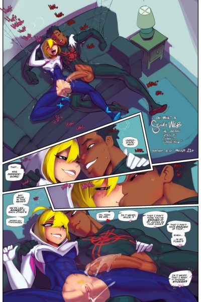 Oh, What A Sticky Web.. (spider-man) (ongoing) Comic Porn page 1