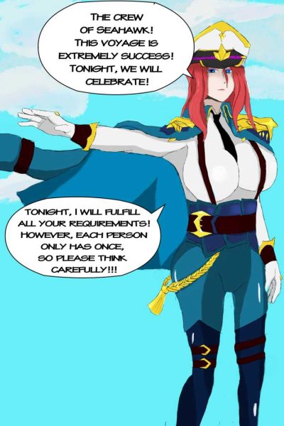Orgy Night With Lewd Admiral 1 Comic Porn page 1