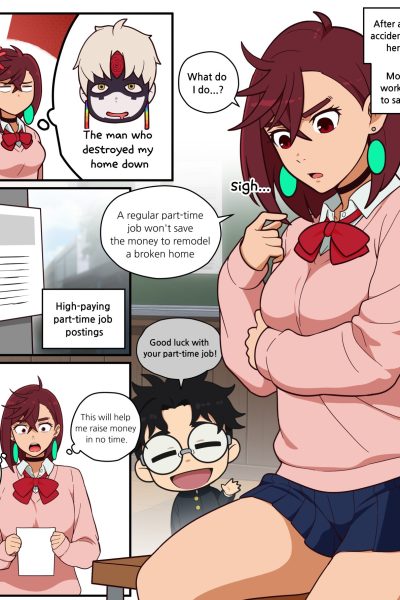 Part-time Pregnancy (dandadan) [english] Comic Porn page 1