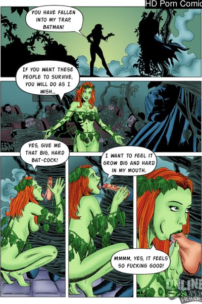 Poison Ivy Forceds Batman Comic Porn page 1