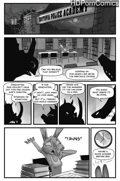 Police Zootality Comic Porn page 1
