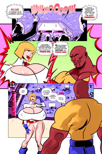 Power Fight Comic Porn page 1
