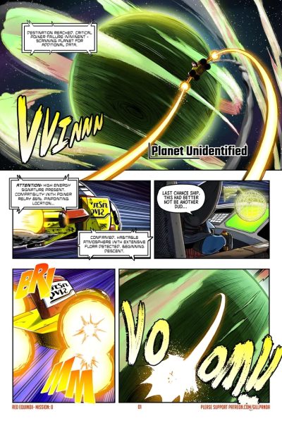 Red Equinox Mission 00 – Arrival Comic Porn page 1