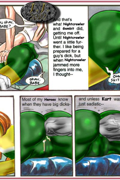 Rogue Ass Fucked Comic Porn page 1