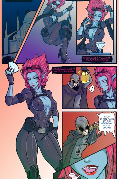 Semen Cracker Eve (league Of Legends) Comic Porn page 1