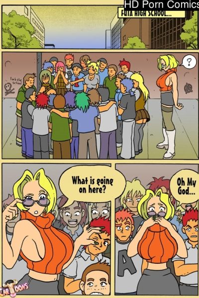 Shemale Fucking During Midday Break Comic Porn page 1