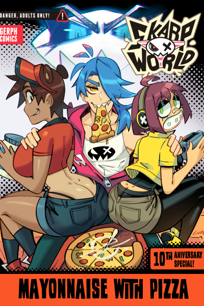 Skarp World: Mayonnaise With Pizza - Porn Comics page 1