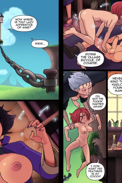Sorceress Comic Porn page 1