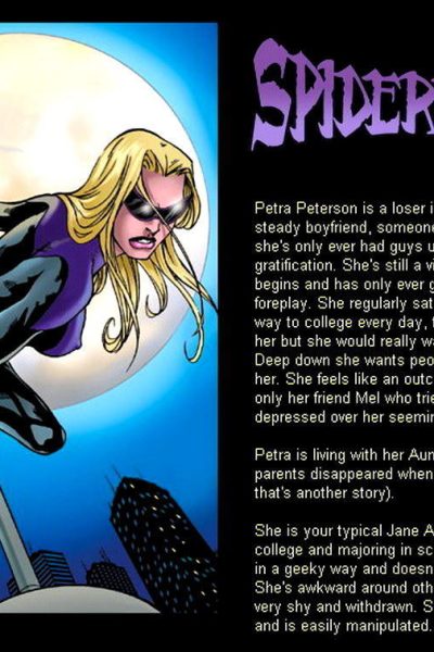 Spiderella Comic Porn page 1