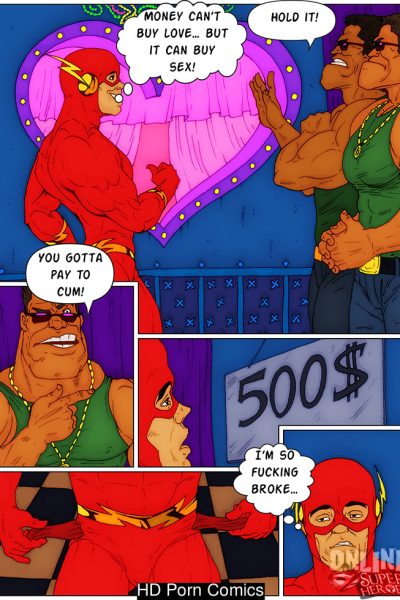 Superhero Whorehouse Comic Porn page 1