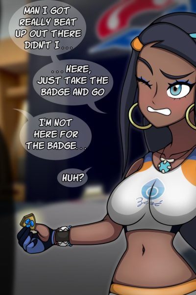 Taking Down Nessa (pokemon) Comic Porn page 1