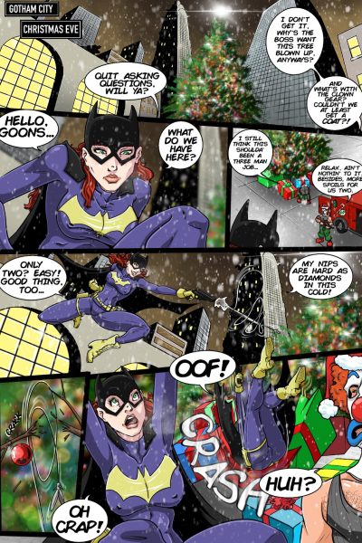 Tales Of Injustice: Batgirl’s Christmas Story Comic Porn page 1