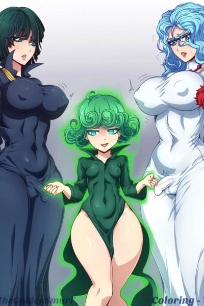 Tatsumaki Vs Fubuki And Psykos Comic Porn page 1