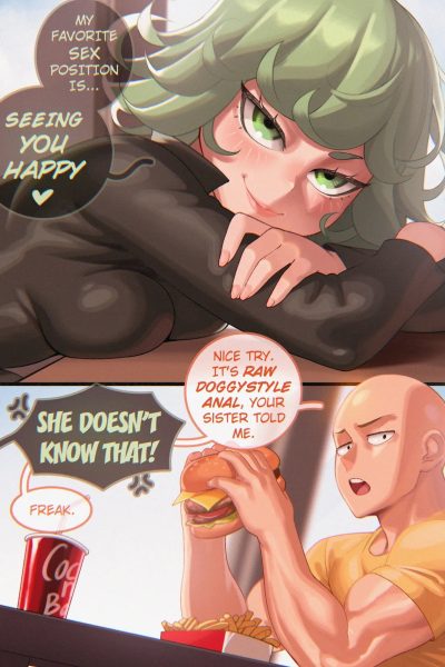 Tatsumaki’s Favorite Position Comic Porn page 1