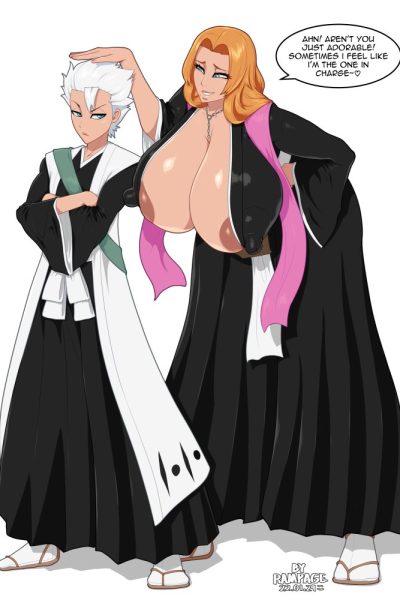 Teaching Rangiku A Lesson Comic Porn page 1