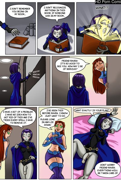 Teen Titans – Surprise Futa Comic Porn page 1