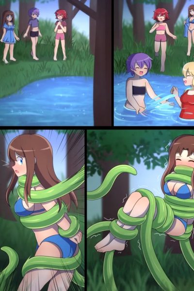 Tentacle Plant Comic Porn page 1