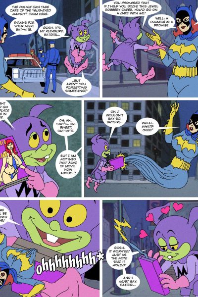 The New Adventures Of Batgirl: Video Dating Comic Porn page 1