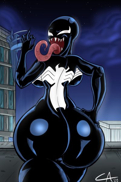 Thicc-venom Comic Porn page 1