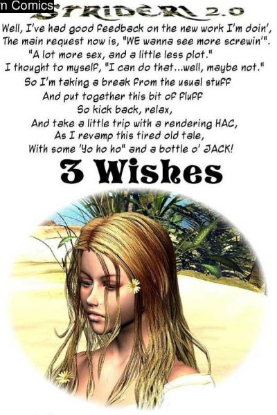 Three Wishes Comic Porn page 1