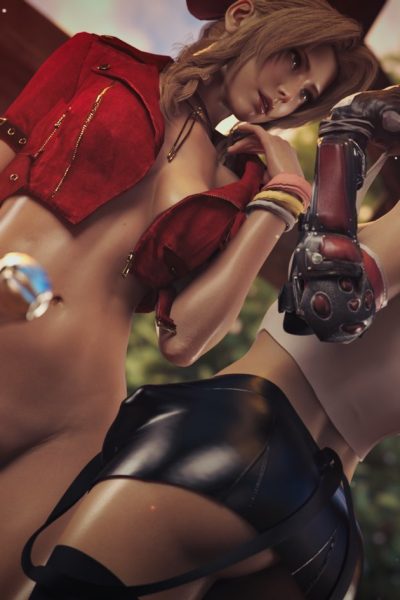 Tifa And Aerith Comic Porn page 1
