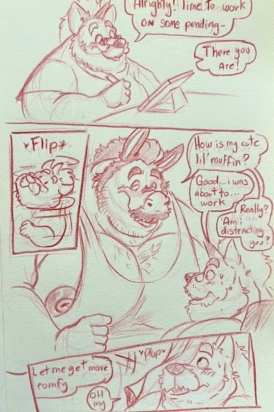 Uni Is Distracted Comic Porn page 1