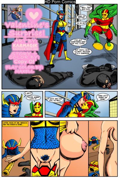 Valentine’s Surprise Comic Porn page 1