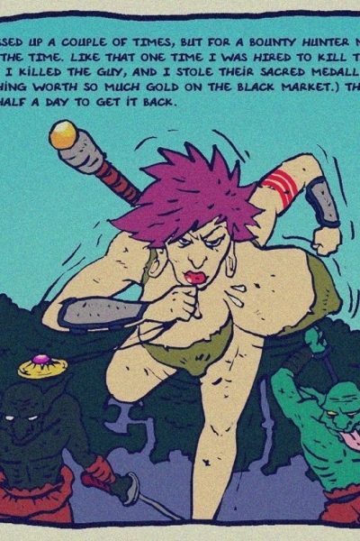 Warrior Slut – 02 Life Is Hard In The Wastelands Comic Porn page 1