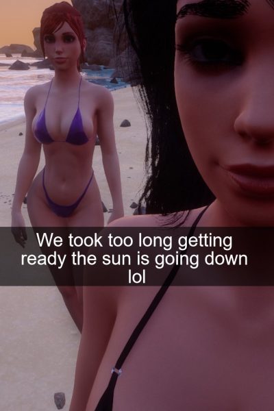 Wildlife Game Snapchat Story Beach Party Comic Porn page 1