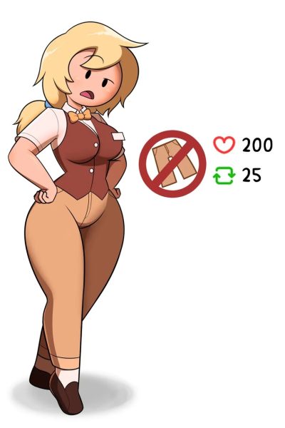 Fionna’s Strip Game Comic Porn page 1