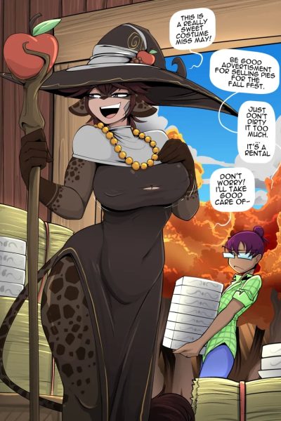 Witch Mia Comic Porn page 1