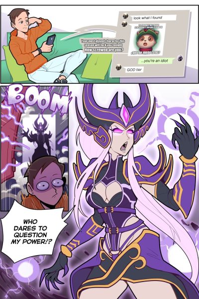 Your Most Played Character Will Fuck You Tonight Comic Porn page 1