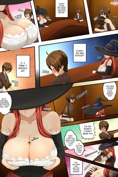 A Sorceress’s Little Secret Comic Porn page 1