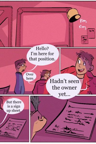 A Walk-in Application For Two Comic Porn page 1