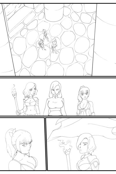Arlequin Hunting Party Comic Porn page 1