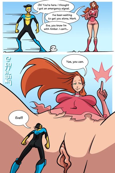 Big Atom Eve Comic Porn page 1
