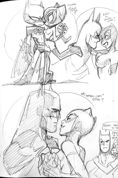 Booty Doc Goof-off – Batman X Catwoman Comic Porn page 1