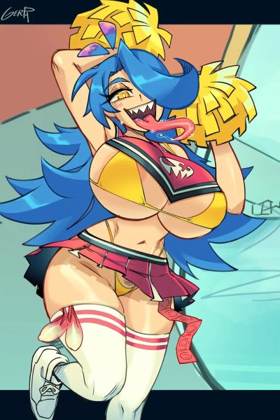 Cheerleader Skarpne Comic Porn page 1