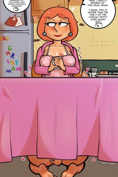 Christmas Breakfast Comic Porn page 1
