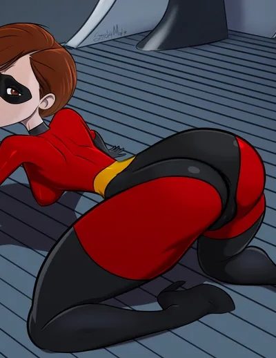 Elastigirl Captured Comic Porn page 1
