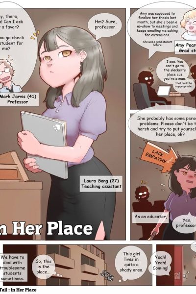 In Her Place Comic Porn page 1