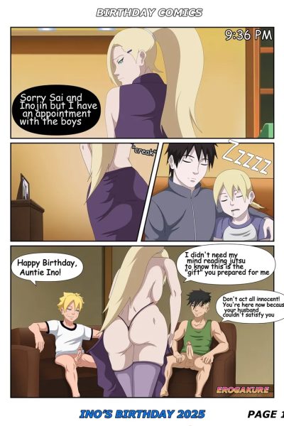 Ino’s Birthday 2025 Comic Porn page 1