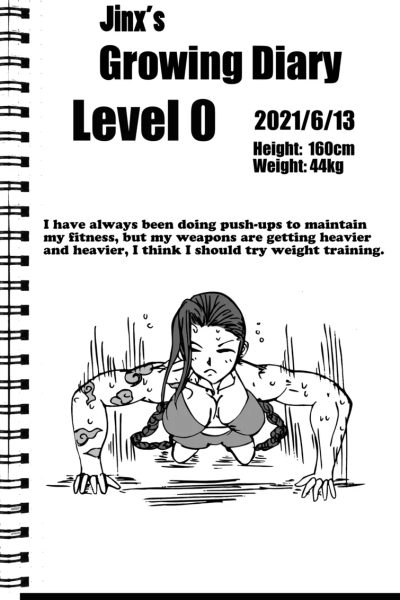 Jinx’s Growth Diary Comic Porn page 1