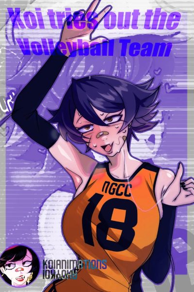 Koi Tries Out The Volleyball Team Comic Porn page 1