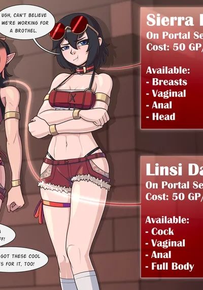 Linci And Sierra’s Portaljob Comic Porn page 1